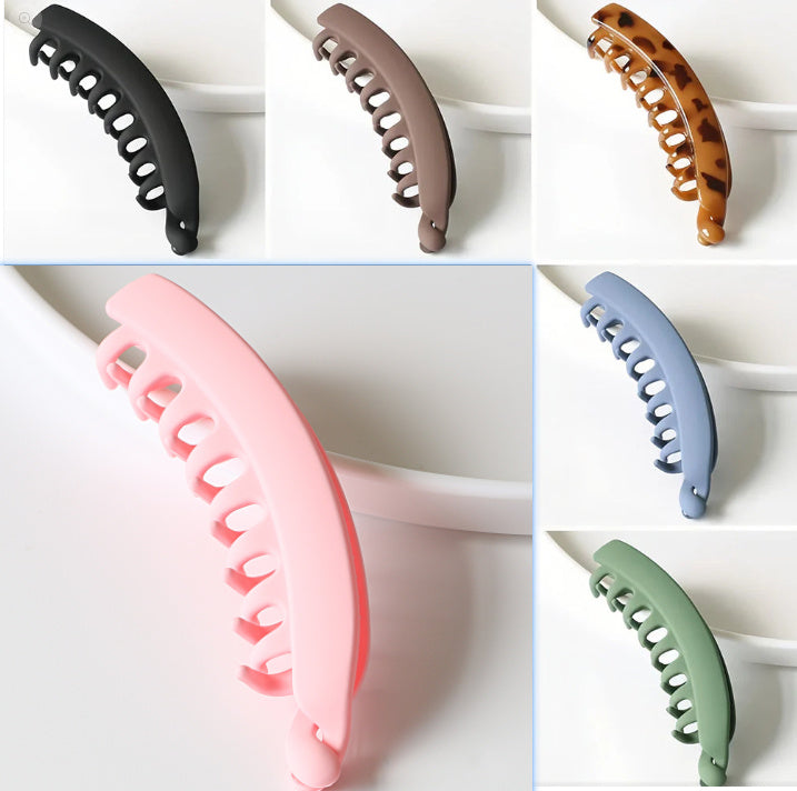 Large Banana Hair Clips Non-slip Ponytail Holder Clip for Women and Girls