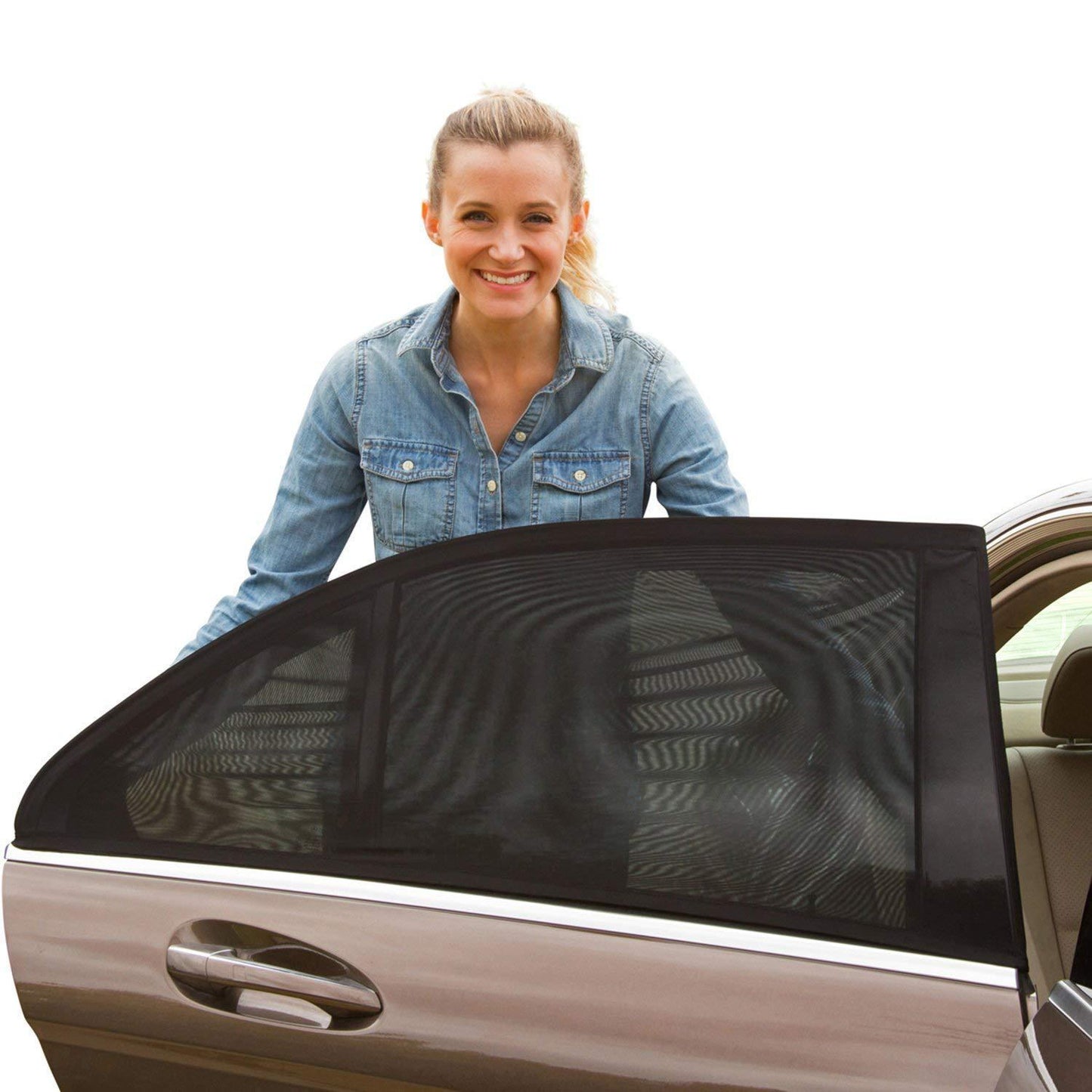 Car Sunscreen And Mosquito Screens And Catkins