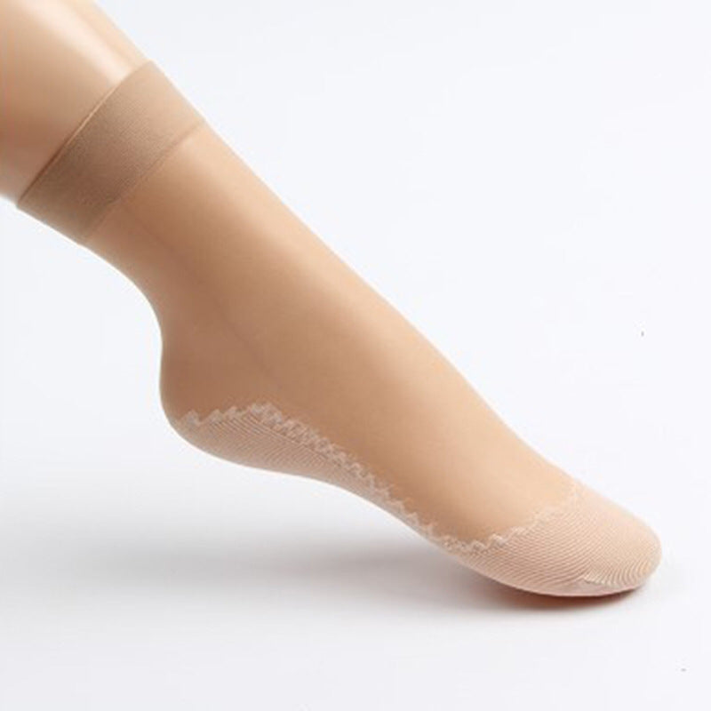 🔥- Silky Anti-Slip Socks