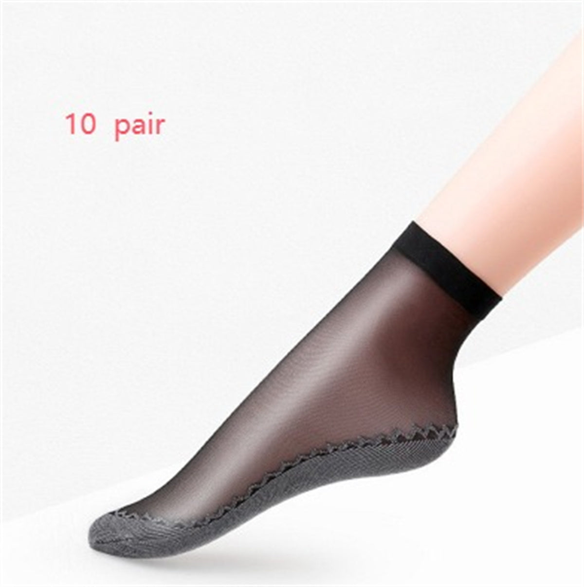 🔥- Silky Anti-Slip Socks