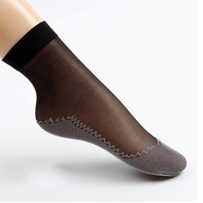 🔥- Silky Anti-Slip Socks